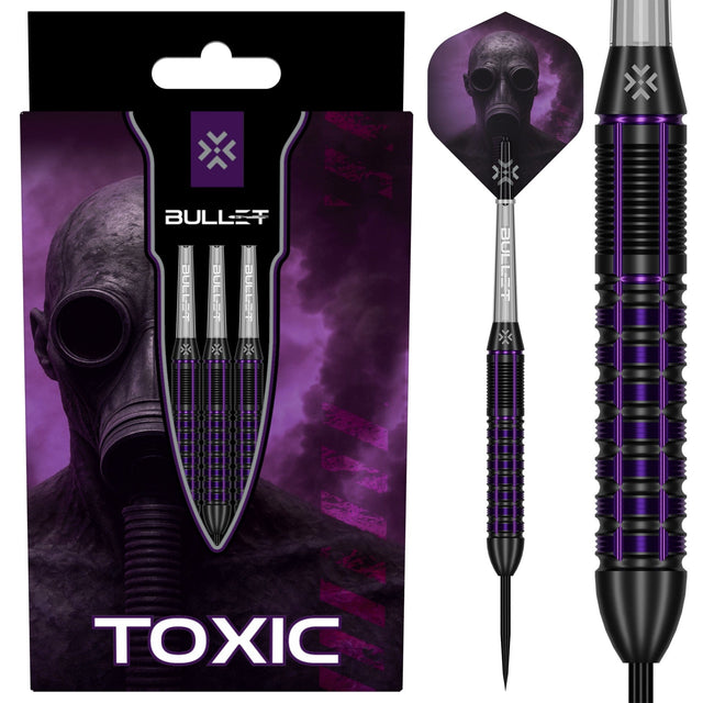 Bullet Toxic Darts - Steel Tip - Brass 23g