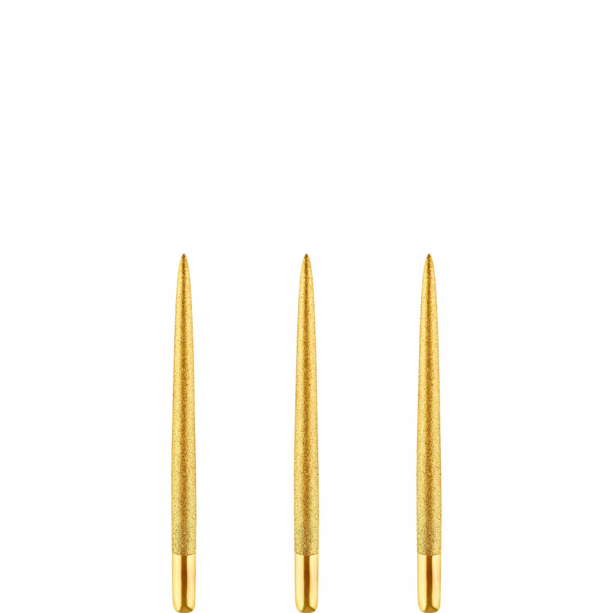 One80 Long Taper Dart Points - Sand Coated - Gold