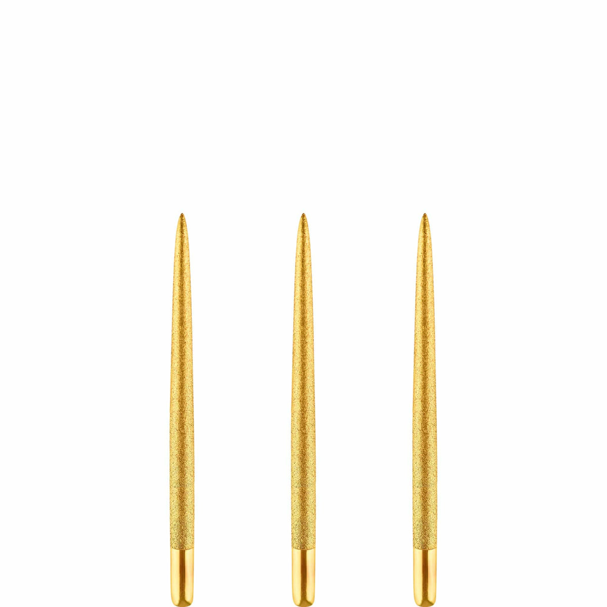 One80 Long Taper Dart Points - Sand Coated - Gold
