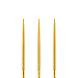 One80 Long Taper Dart Points - Sand Coated - Gold