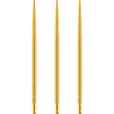One80 Long Taper Dart Points - Sand Coated - Gold