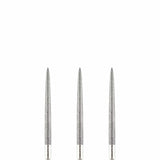 One80 Long Taper Dart Points - Sand Coated - Silver