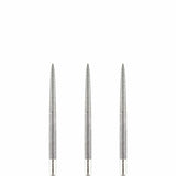One80 Long Taper Dart Points - Sand Coated - Silver