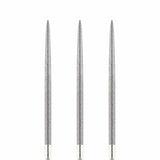 One80 Long Taper Dart Points - Sand Coated - Silver
