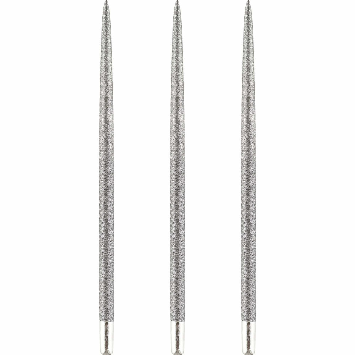 One80 Long Taper Dart Points - Sand Coated - Silver