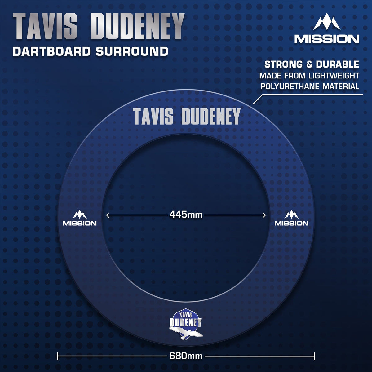 Mission Darts Players- Surround - Tavis Dudeney