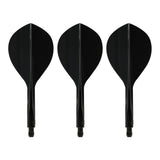 Condor AXE120 Dart Flights - Teardrop - Black