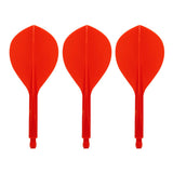 Condor AXE120 Dart Flights - Teardrop - Red