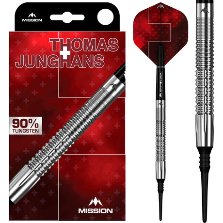 Mission Thomas Junghans Darts - Soft Tip - 90% Tungsten 20g