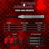 Mission Thomas Junghans Darts - Steel Tip - 90% Tungsten