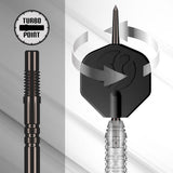 Shot Turbo Dart Points - Steel Tip - Michael Smith
