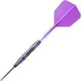 Cuesoul Engine V2 Darts - Steel Tip - 90% Tungsten - Hope Ring - Purple 22g