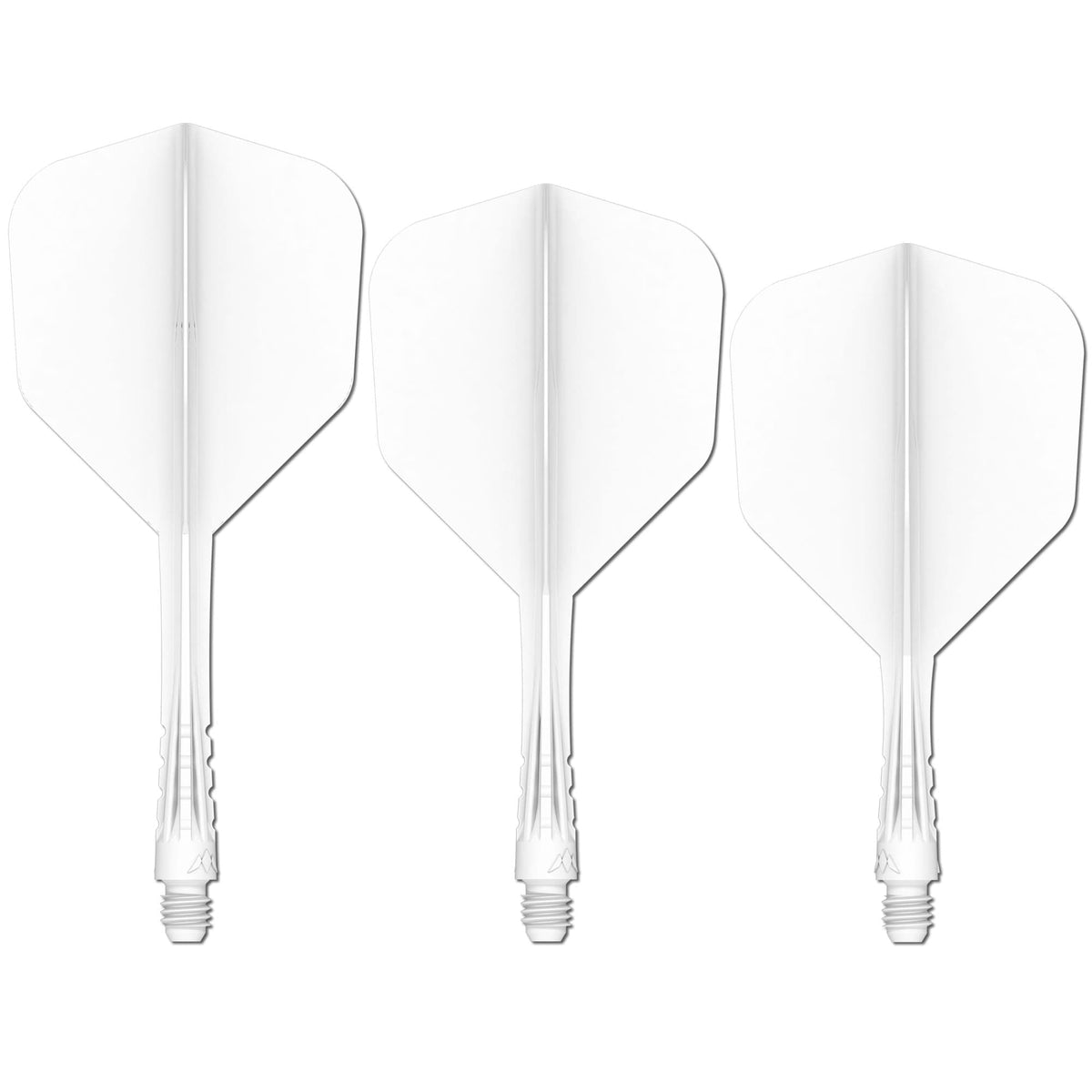 Mission Force 90 Vortex - Moulded Flight & Shaft - Standard No6 White / Short