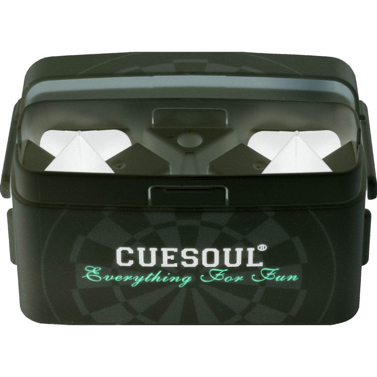 *Cuesoul - Antie Dart Flight Holder - Printed Design - Dartboard