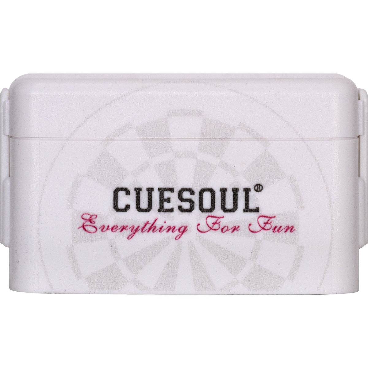 *Cuesoul - Antie Dart Flight Holder - Printed Design - Dartboard White