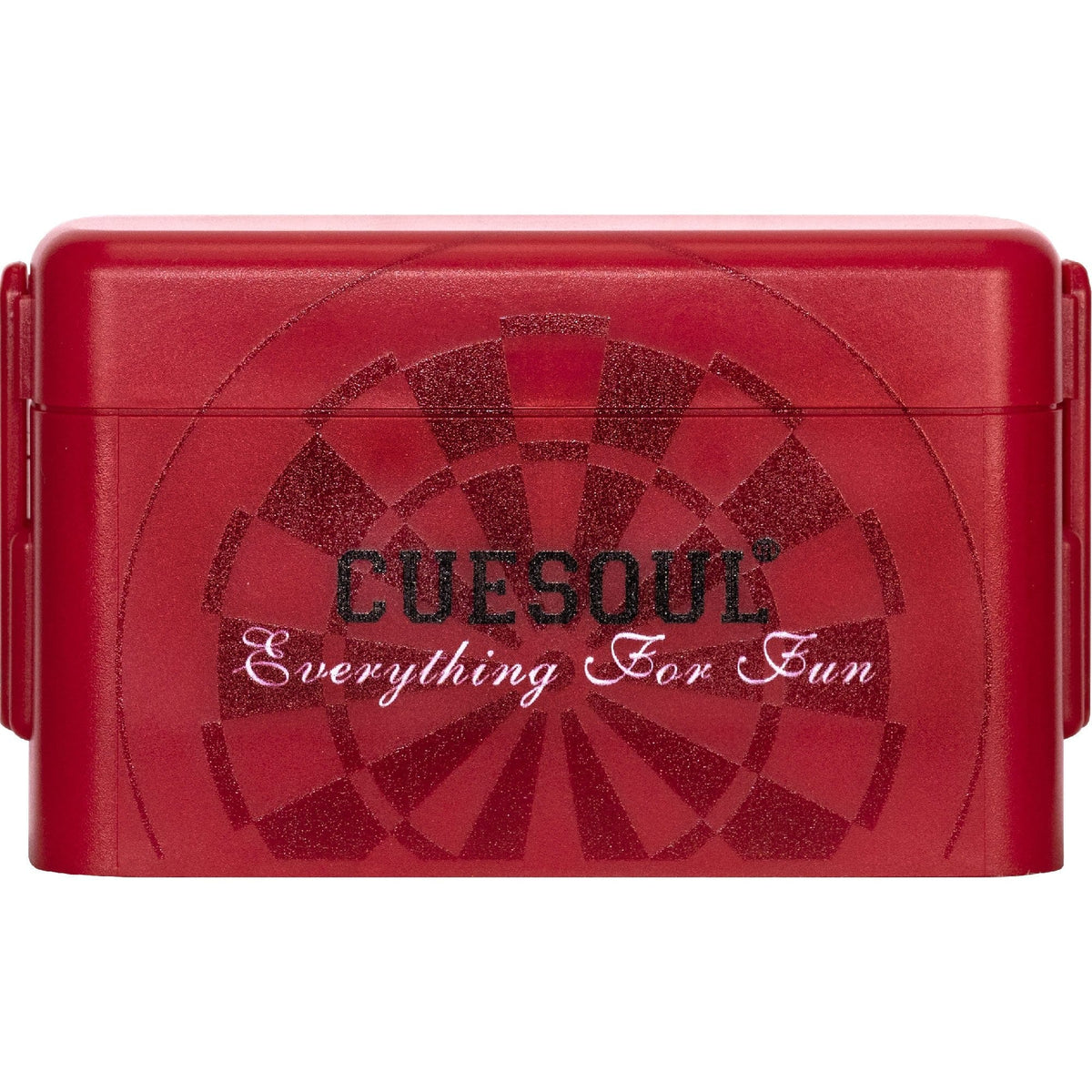 *Cuesoul - Antie Dart Flight Holder - Printed Design - Dartboard Red