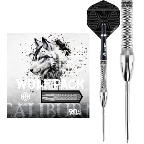 Caliburn Wolfpack Darts - Steel Tip - 90% Tungsten - W4 - 20g