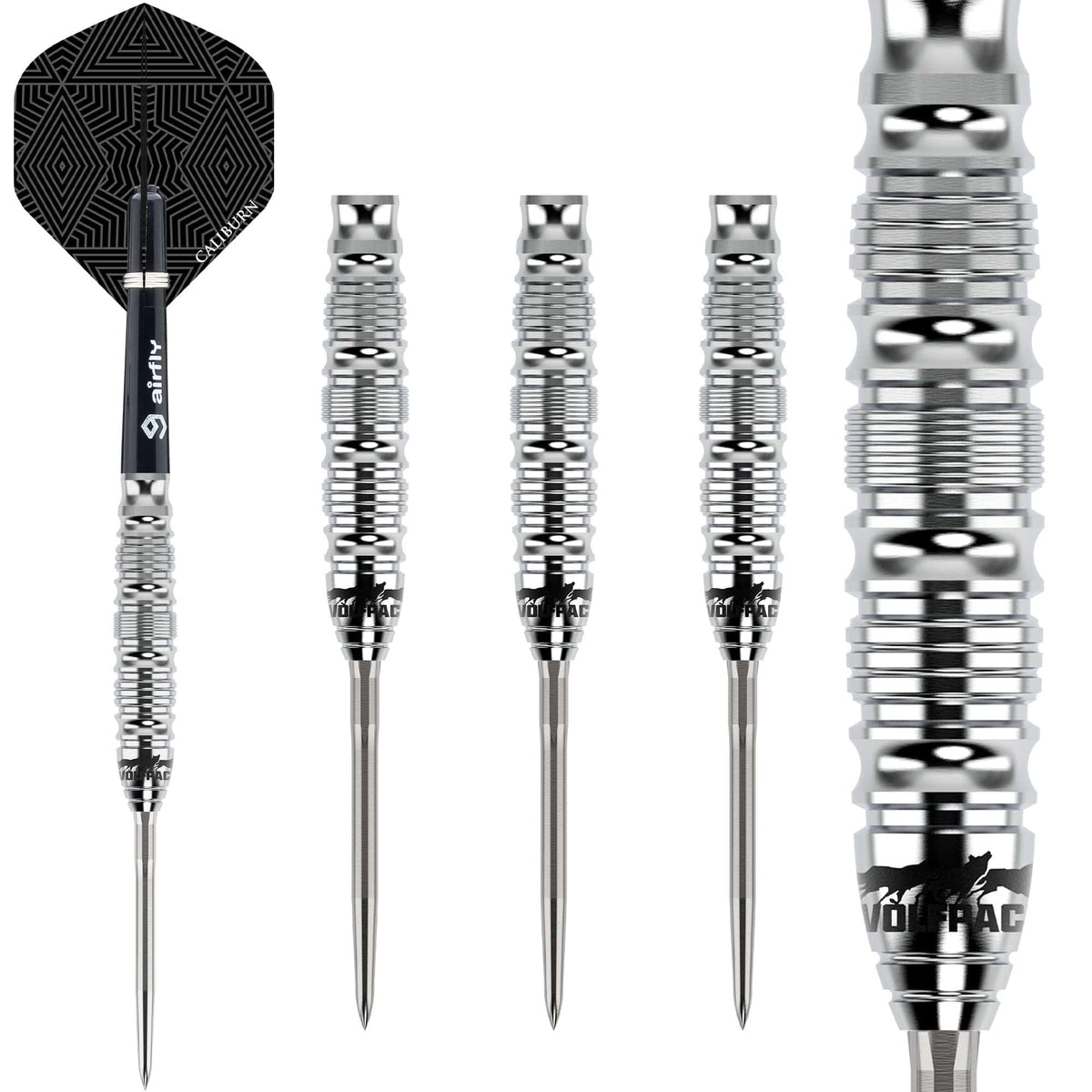 Caliburn Wolfpack Darts - Steel Tip - 90% Tungsten - W5 - 22g