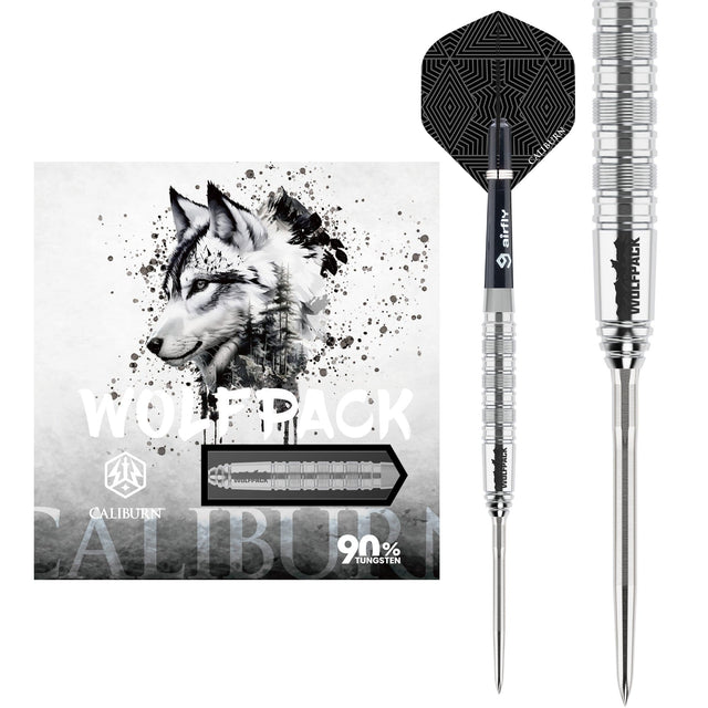 Caliburn Wolfpack Darts - Steel Tip - 90% Tungsten - W7 - 21g