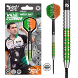 Shot Pro Series Turbo Darts - Steel Tip - 90% Tungsten - Willie O Connor