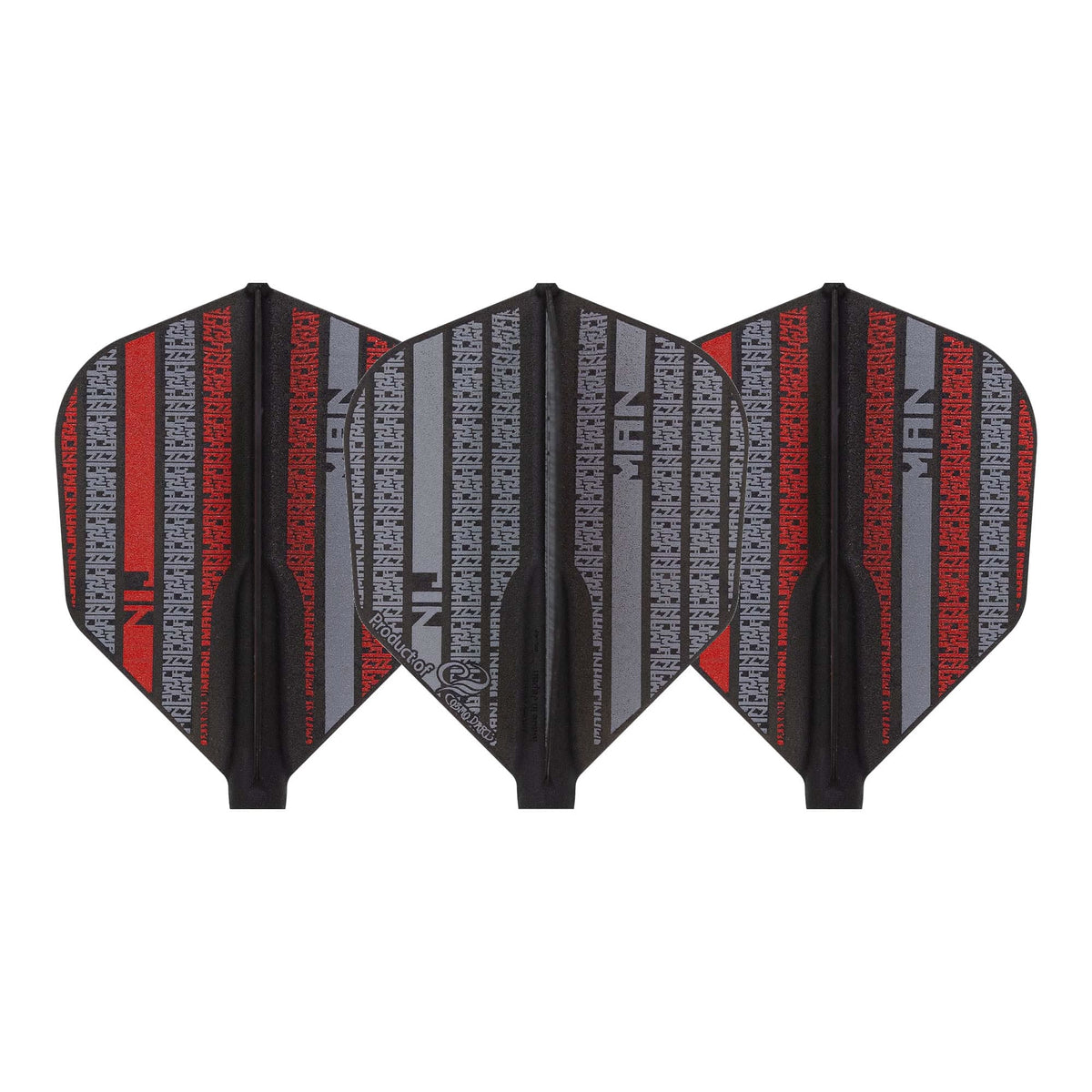 Cosmo Darts Fit Flight - Player - Wessel Nijman - Dark Black