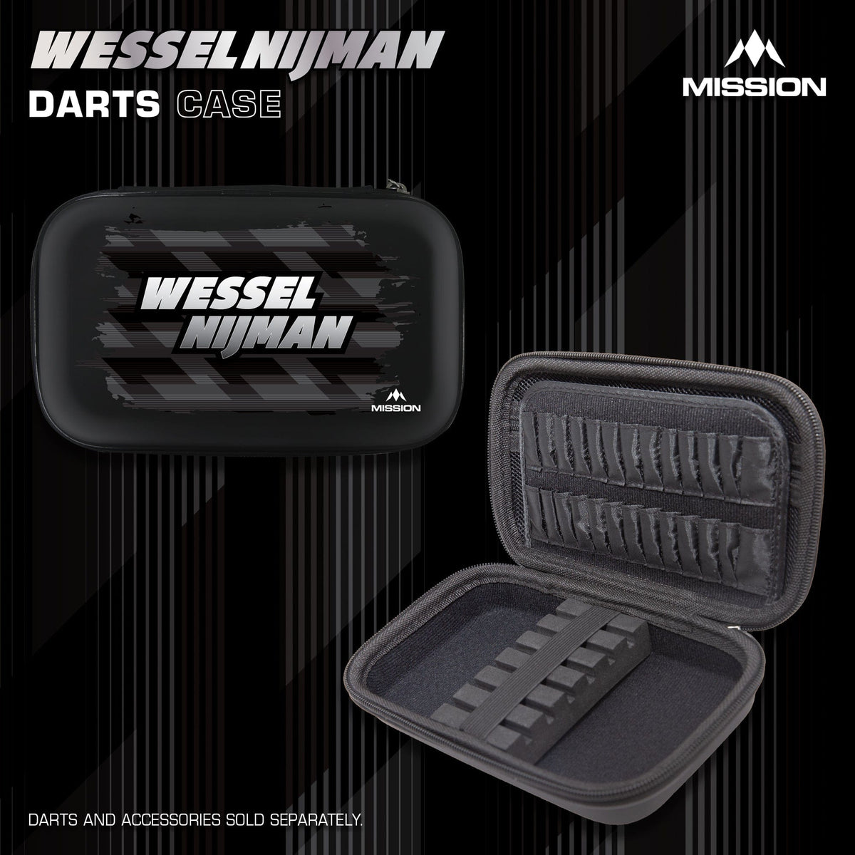 Mission Darts Players- EVA Dart Case - Wessel Nijman