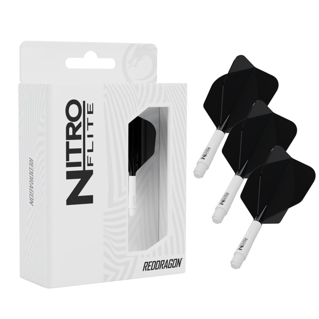Red Dragon Nitro Flite - Standard No6 - White Stem
