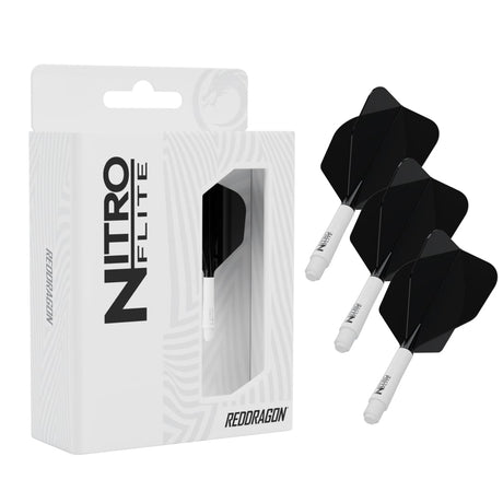 Red Dragon Nitro Flite - Standard No6 - White Stem