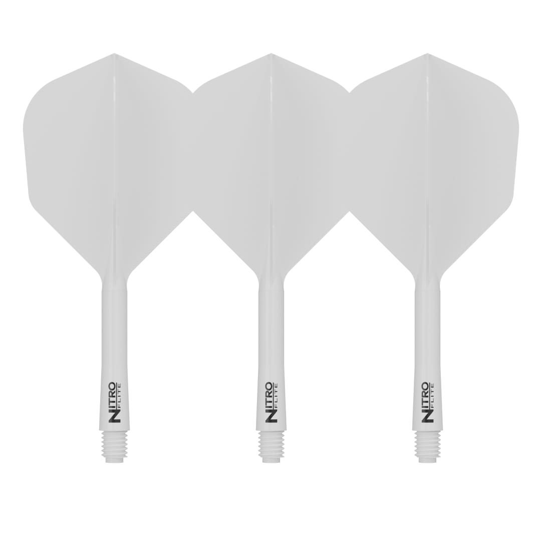 Red Dragon Nitro Flite - Standard No6 - White Stem