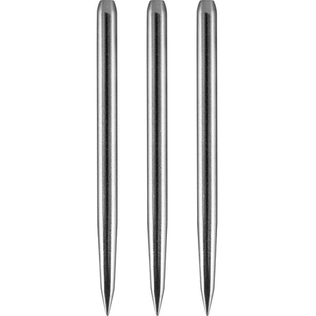Unicorn Spare Dart Points - Steel Tip - Plain - Silver