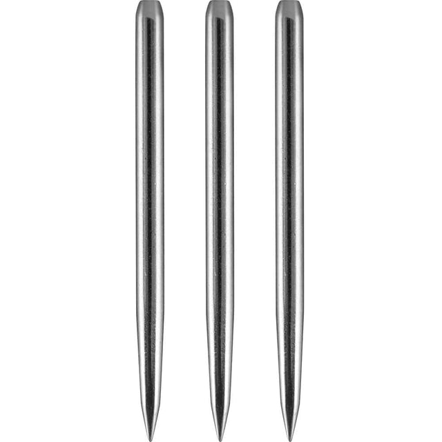 Unicorn Spare Dart Points - Steel Tip - Plain - Silver