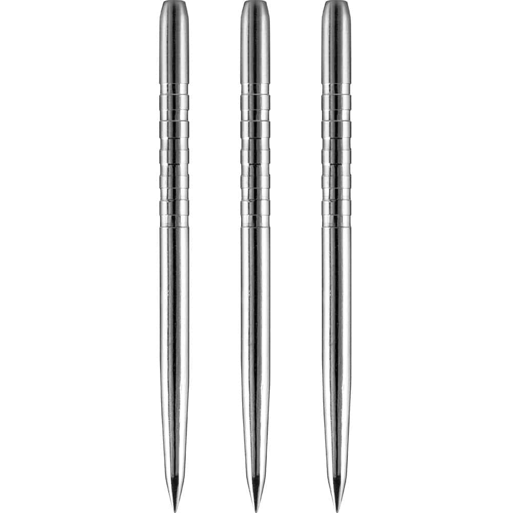 Unicorn Spare Dart Points - Steel Tip - 6 Ring Needle - Silver