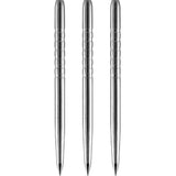 Unicorn Spare Dart Points - Steel Tip - 6 Ring Needle - Silver