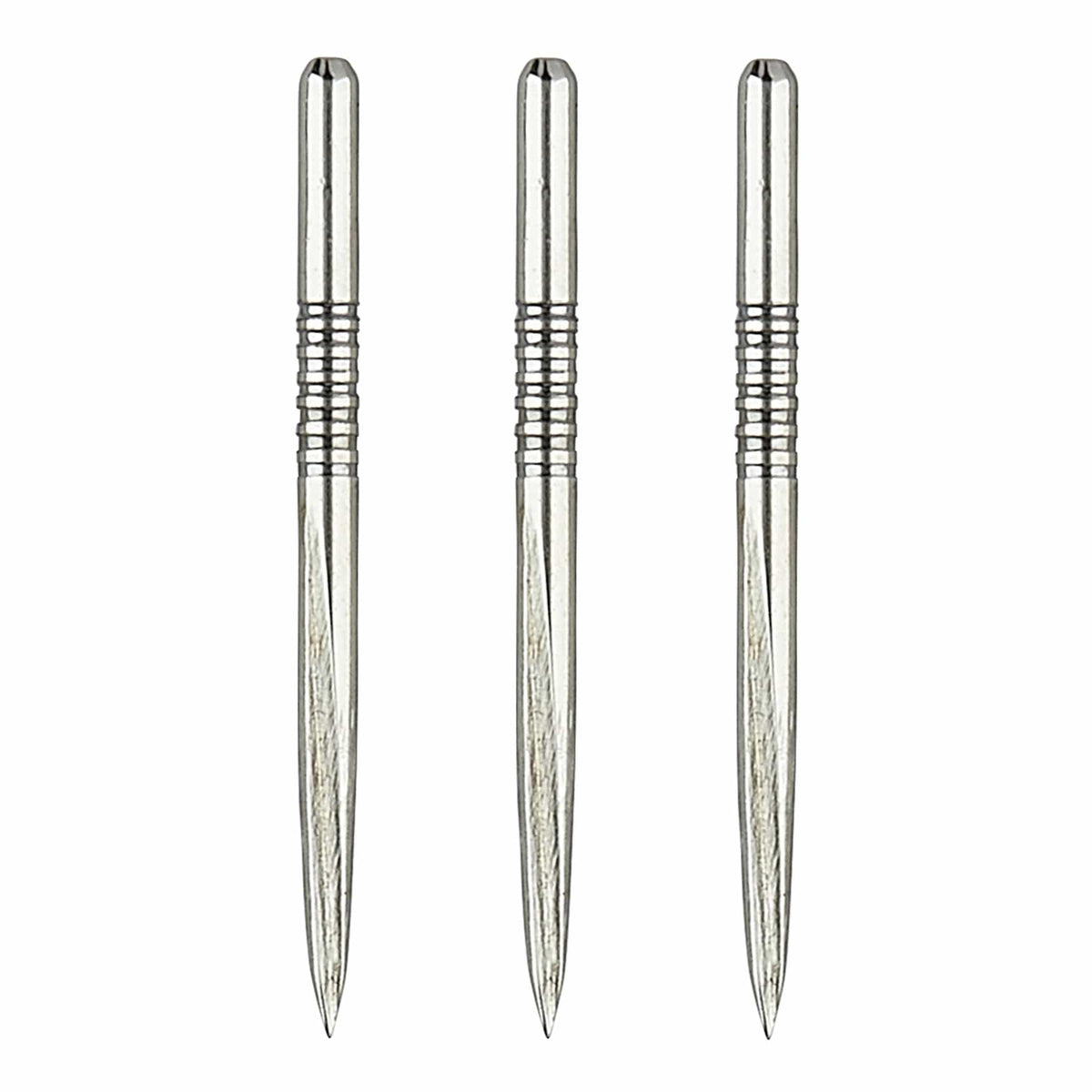 Unicorn Volute Dart Points - Steel Tip - 7 Groove - Silver  - 36mm