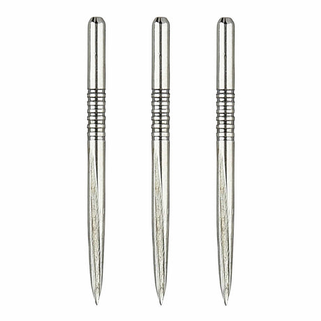 Unicorn Volute Dart Points - Steel Tip - 7 Groove - Silver  - 36mm