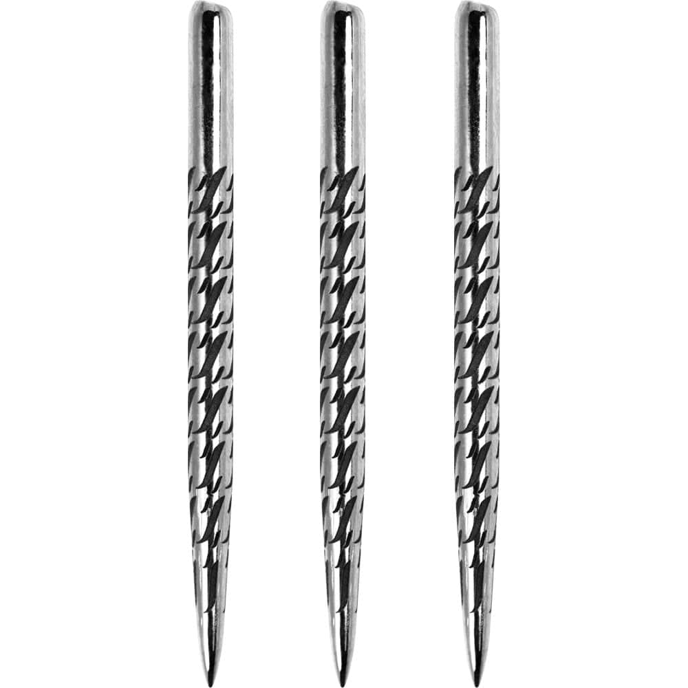 One80 Aztec Dart Points - Style D - Silver - Swirl