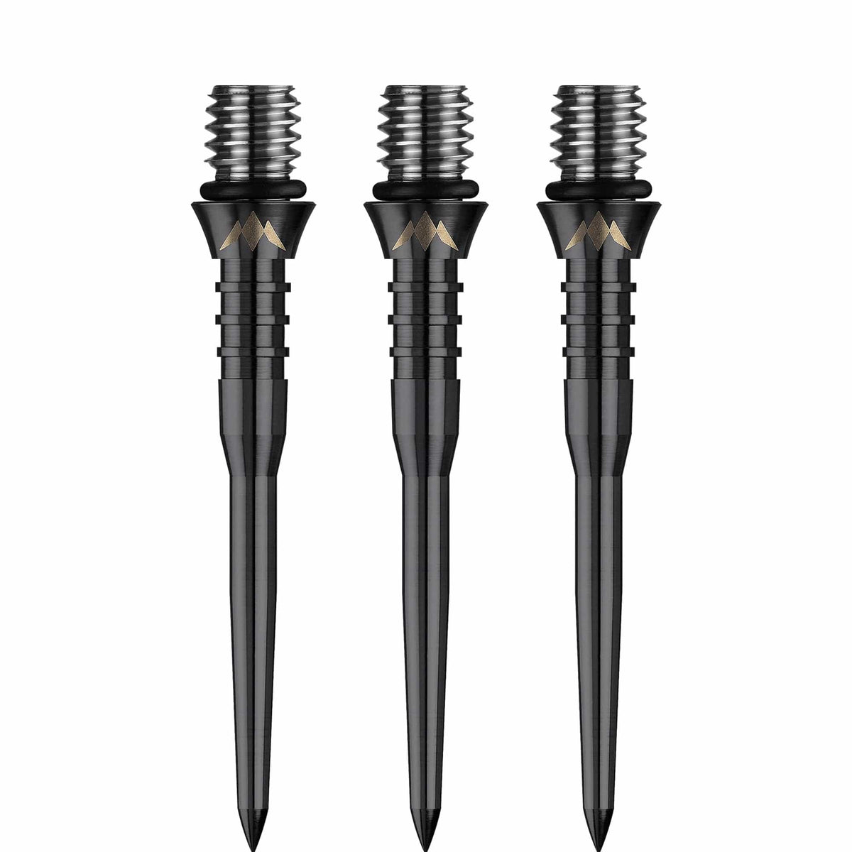 Mission Titan Pro Ti Conversion Points - Grooved - Black 30mm