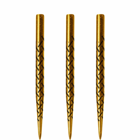 Shot Steel Tip Dart Points - Kapene Gold Ti