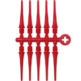 Cosmo - Fit Point Plus - Soft Tips - 2ba Thread - Pack 50 Red