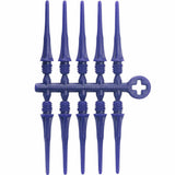 Cosmo - Fit Point Plus - Soft Tips - 2ba Thread - Pack 50 Dark Blue