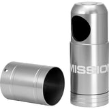 *Mission Soft Tip Dispenser - holds 25 tips - Magnetic Holder Silver