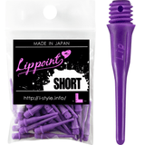 L-Style ShortLip - Spare Tips - 2ba Thread - Pack 50 Purple