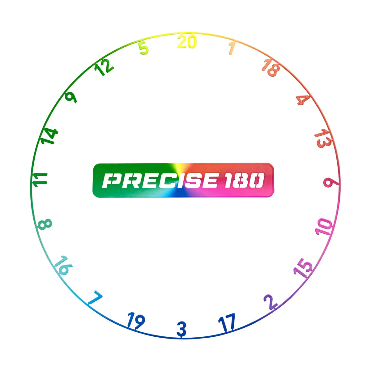Precise 180 Number Ring - One-Piece - Premium Spectrum