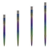 Caliburn Evo Dart Points - Micro Grip - Rainbow