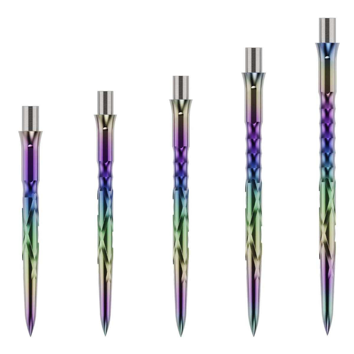Caliburn Evo Dart Points - HAN G2 - Rainbow