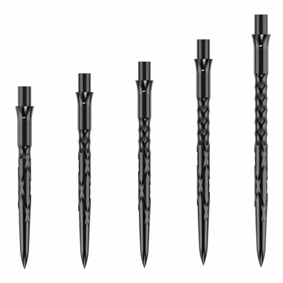 Caliburn Evo Dart Points - HAN G2 - Black