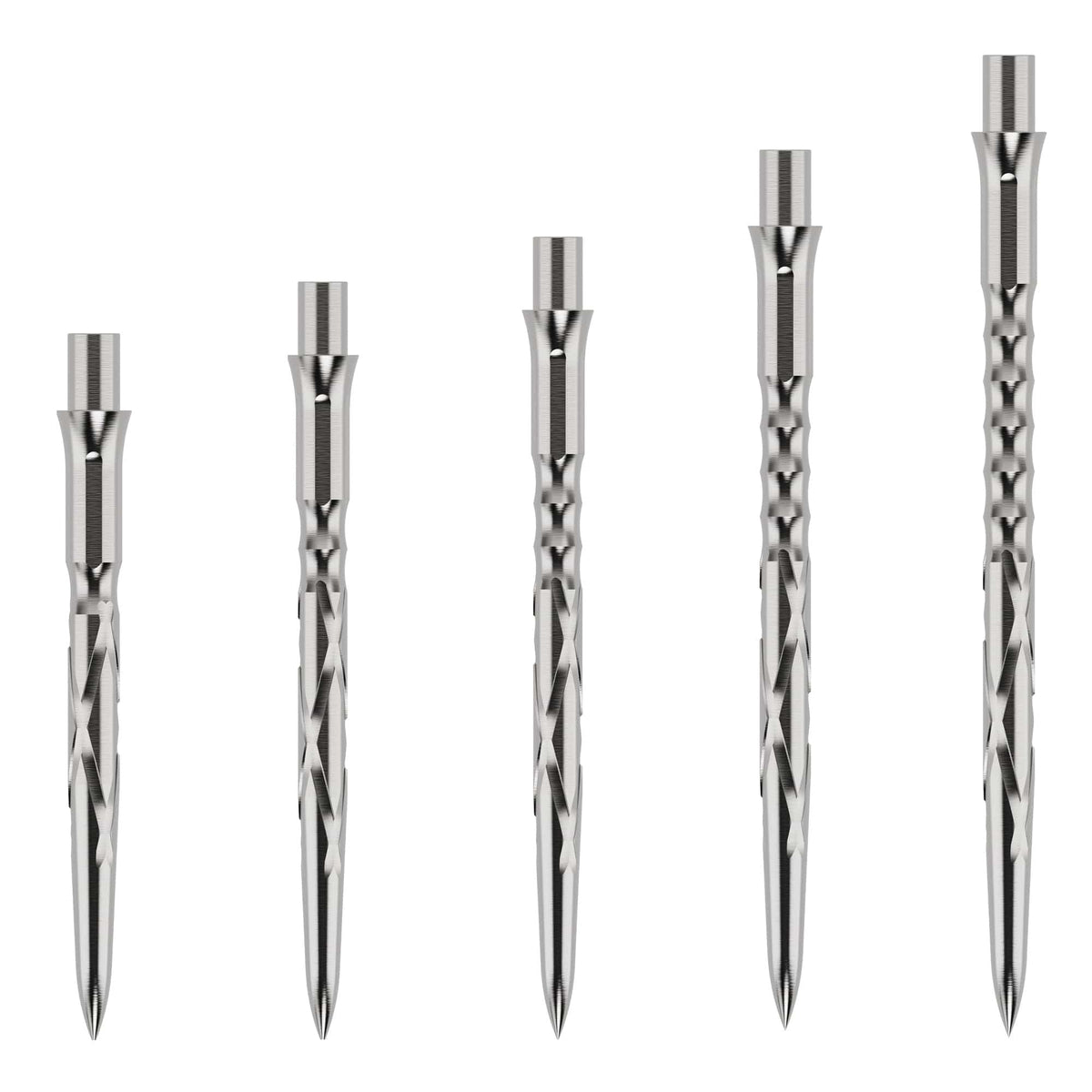 Caliburn Evo Dart Points - HAN G2 - Silver