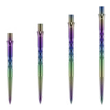 Caliburn Evo Dart Points - Bamboo - Rainbow