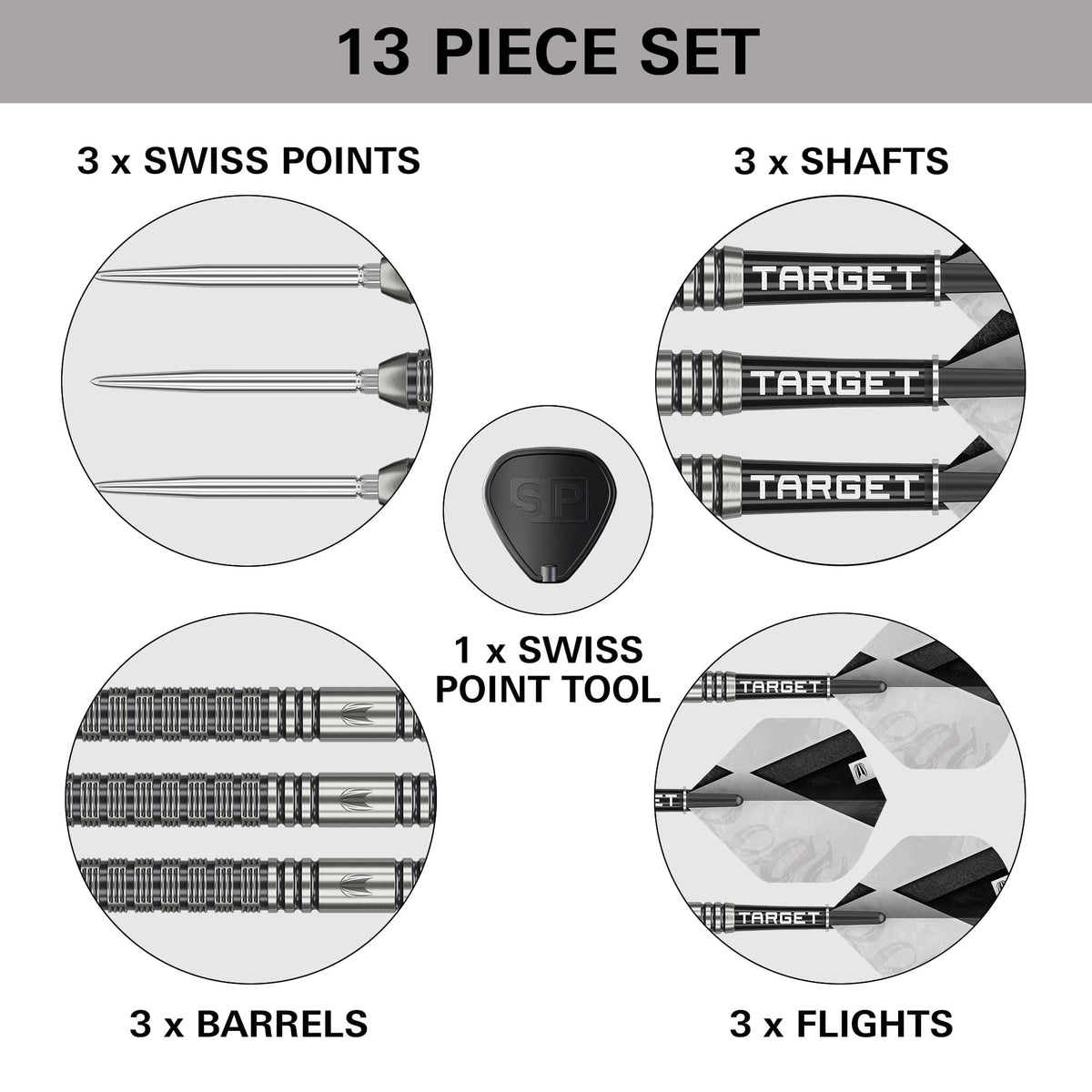 Target Beau Greaves Darts - Steel Tip - 90% Tungsten - G1