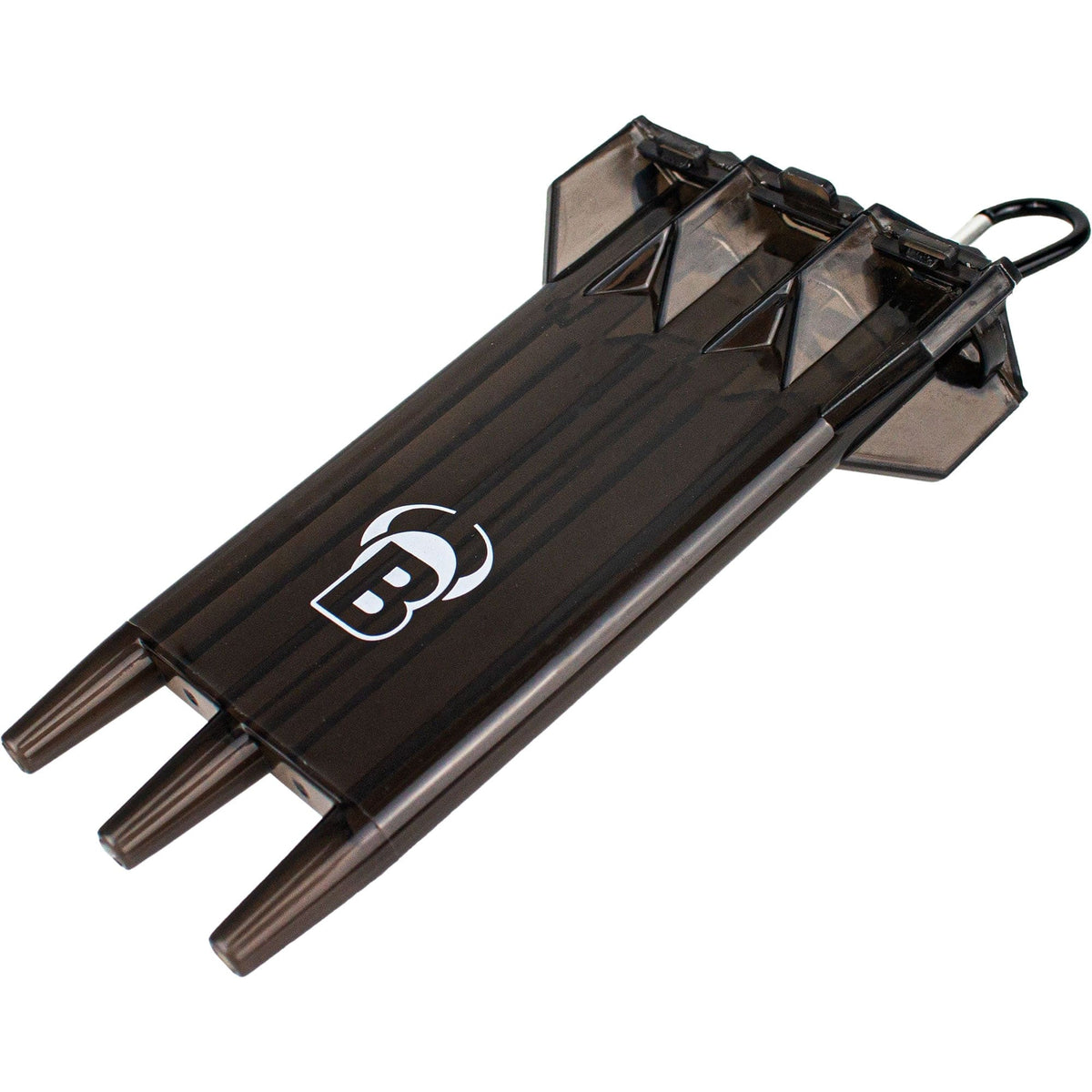 BULL'S Acra X Dart Case - Holds Fully Set Up Darts - Colours Black